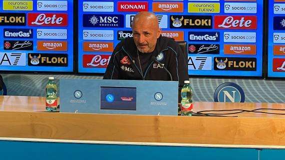 Napoli, Spalletti in conferenza: "Atalanta farà l'auto-scontro, sarà dura come ad Anfield"