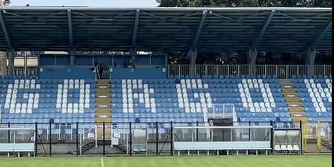  Coppa Italia Serie C / Il rettangolo di gioco dello Stadio Città di Gorgonzola 