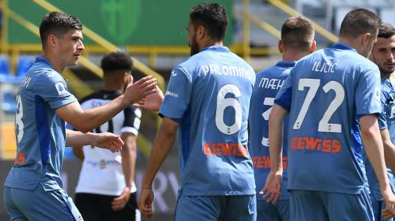L'Atalanta sblocca il match col mancino velenoso di Malinovskyi: 1-0 al Tardini