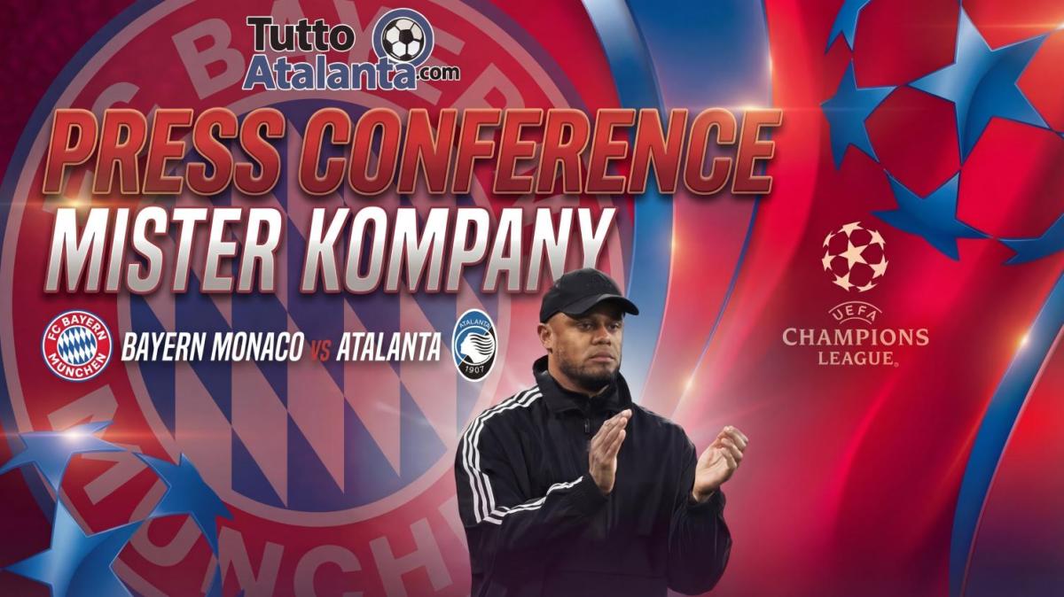 Bayern Monaco, Kompany in conferenza: "L'Atalanta è pericolosa, ma noi vogliamo stravincere"