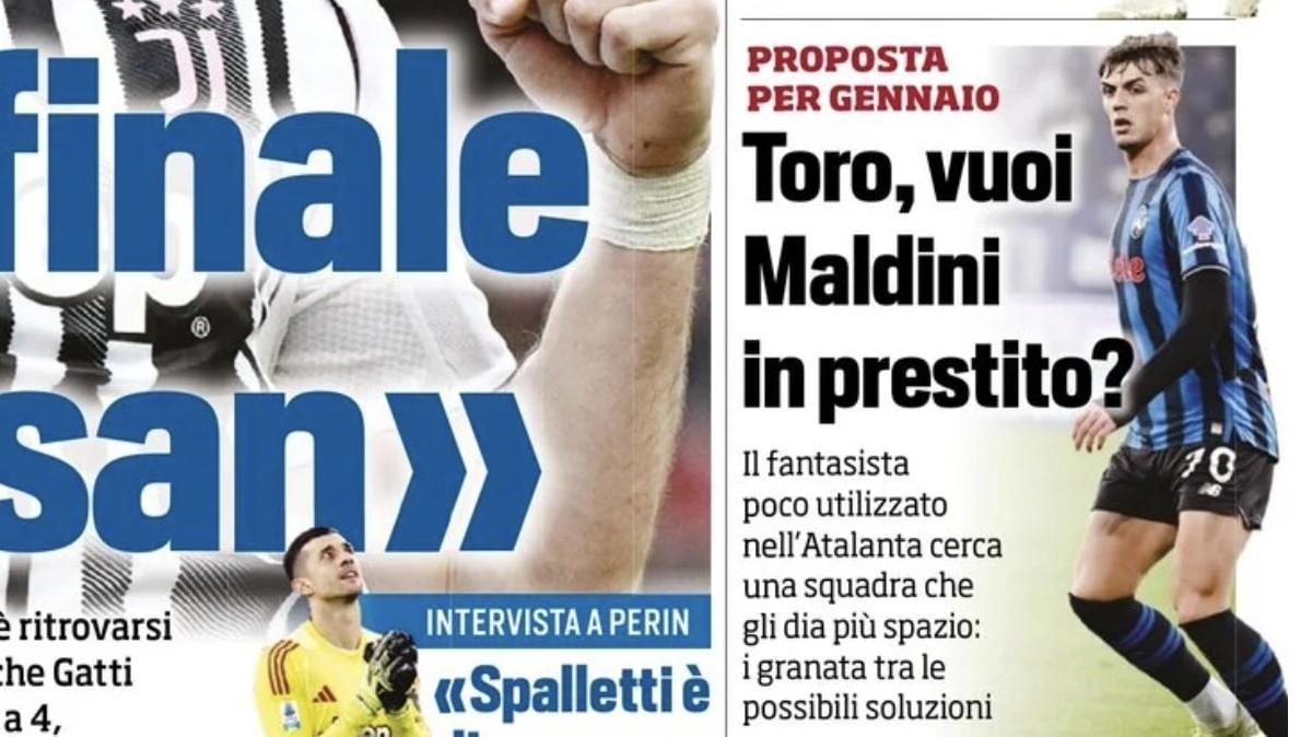 Sirene granata per Daniel Maldini: spunta l'ipotesi prestito al Torino per gennaio