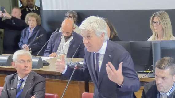 Atalanta premiata in Comune: Gasperini si commuove