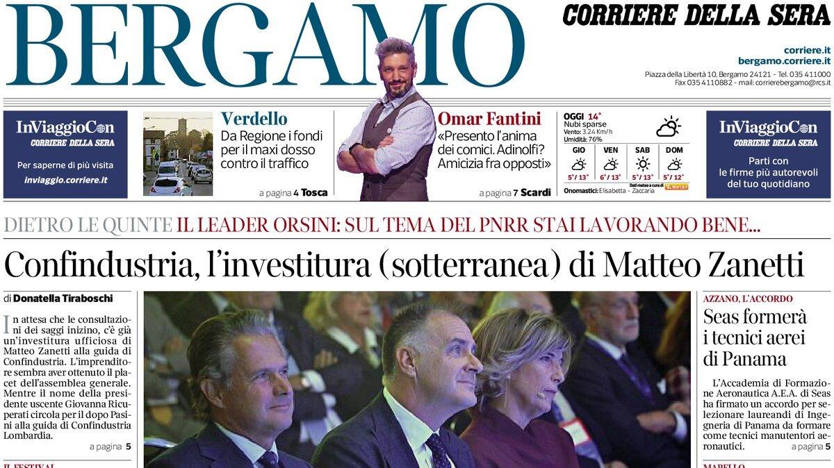 PRIMA PAGINA - Corriere di Bergamo: Juric: «Niente riscatti, parla il campo»