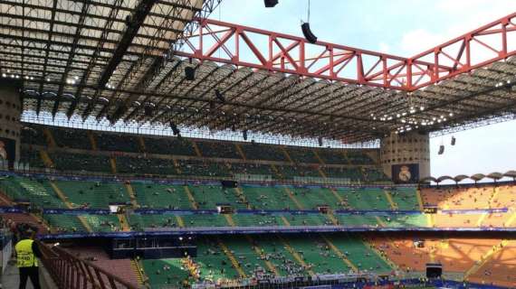 Inter-Atalanta, previsti circa 60mila spettatori 