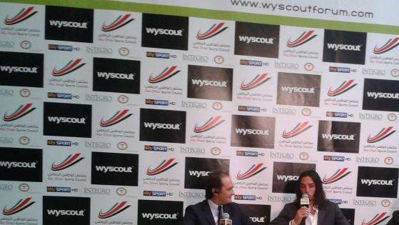 WyScout Milano - Schelotto premiato e intervistato da Sky