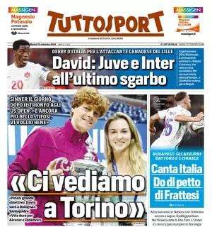 David occasione a costo zero, Tuttosport in prima pagina: "Juve e Inter all'ultimo sgarbo"