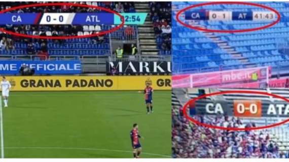 Cagliari Atalanta, la curiosità: Sky ha cambiato la grafica per evitare ironie sul web