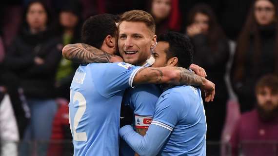VIDEO - Lazio, ci pensa Immobile: doppietta e 2-0 alla Salernitana, gli highlights