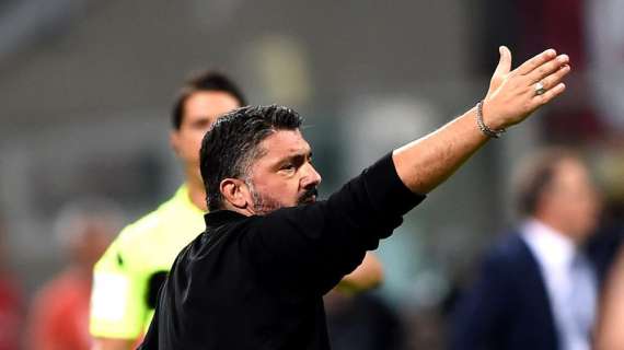 Milan, Gattuso: "Squadra dai due volti, con un errore subentra la paura"
