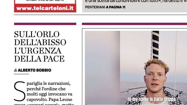 TANEWS24 - Bergamo, Dario Crippa torna a casa: «Ci ha chiamato l’Unità di crisi, domani rientra»