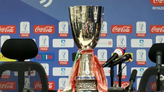 Supercoppa Italiana, il tabellone: in Arabia Saudita sarà Juventus-Milan e Inter-Atalanta