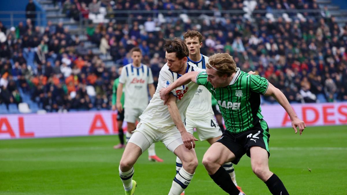 Passo falso dell'Atalanta: il Sassuolo in dieci fa l'impresa al Mapei Stadium