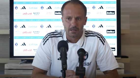 Pisa, Gilardino in conferenza: "Responsabilità piacevole, ci giochiamo la Serie A con coraggio"
