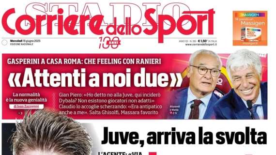 PRIMA PAGINA - Corriere dello Sport: "La carta da Gyökeres"