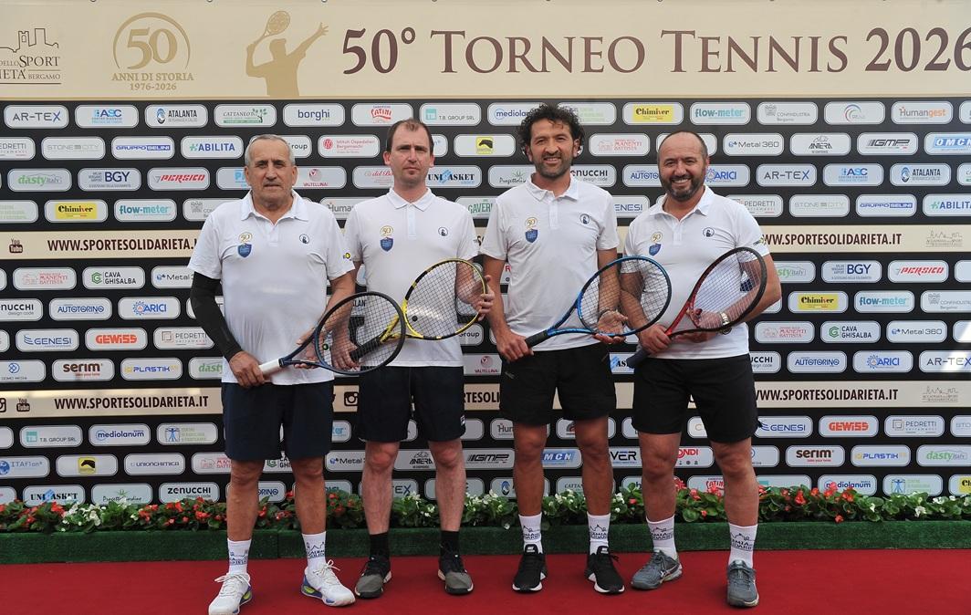 Bergamo festeggia 50 anni di sport e cuore: al via il torneo dell'Accademia, con stelle dello sport e medici sul campo