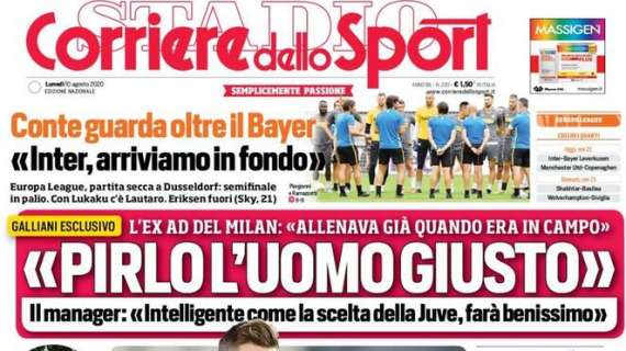 PRIMA PAGINA - Corriere dello Sport: "Per Milik il Napoli vuole 20 milioni più Bernardeschi o Romero"