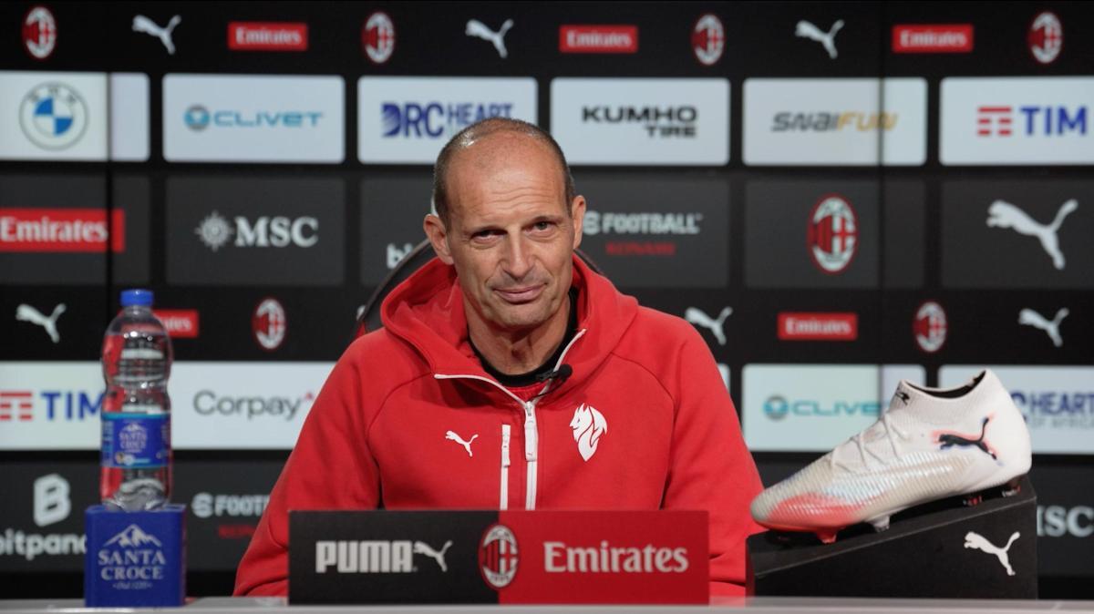 Milan, Allegri in conferenza: “A Bergamo partita dura, l’Atalanta è da primi quattro"