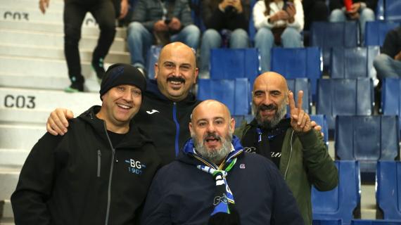 Volti nerazzurri Frana Gomme Madone - Ecco le foto dei tifosi atalantini alla New Balance Arena per Atalanta-Como