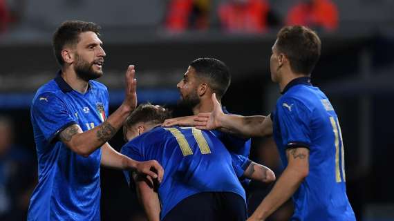 Italia-Repubblica Ceca 4-0: il tabellino della gara