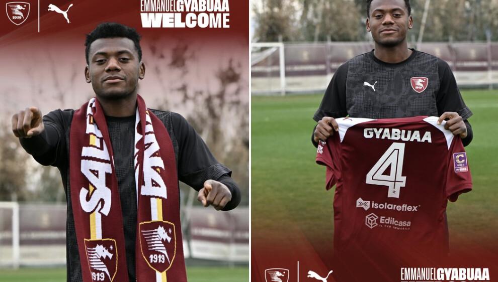 Gyabuaa cambia maglia: addio Avellino, va alla Salernitana. C'è l'obbligo di riscatto