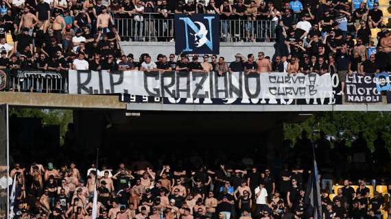 Lecce-Napoli, minuto di raccoglimento per ricordare Graziano Fiorita prima del match