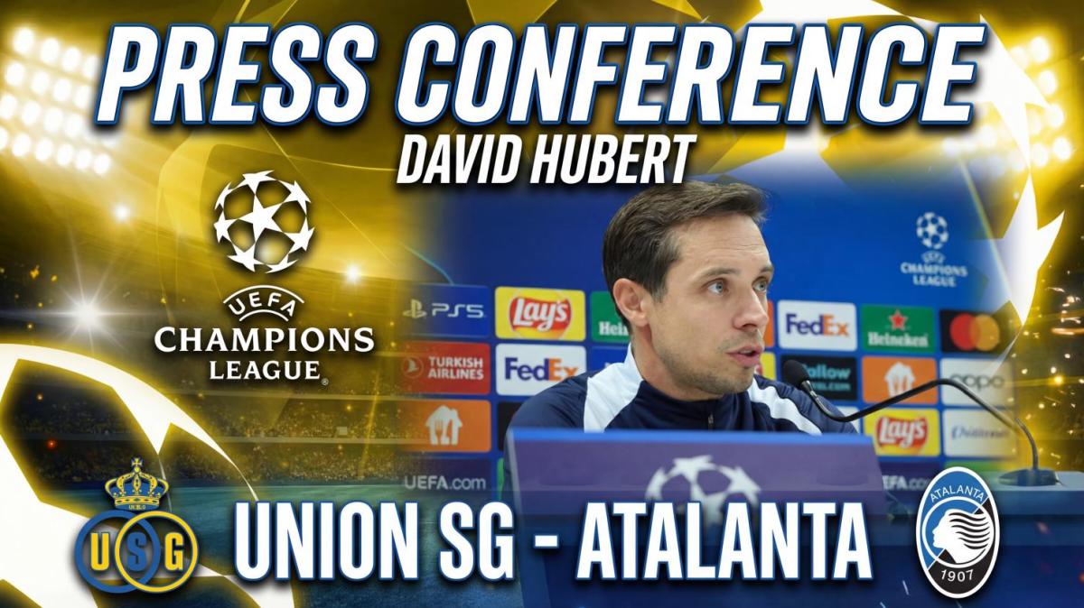Union SG, Hubert in conferenza: "L'Atalanta ha dei difetti, vogliamo colpirli. CDK e Lookman? Temibili"