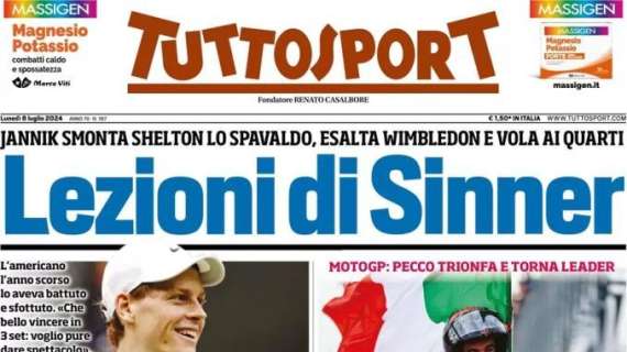 Tuttosport intitola: "Koopmeiners stoppato da Chiesa, Buongiorno via per 40 milioni"