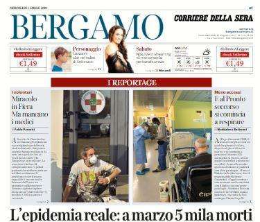 Corriere di Bergamo: "Atalanta, la rosa perderà 69 milioni"