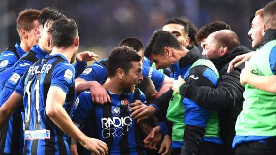 Serie A, la classifica: che gruppone al sesto posto. Balzo Atalanta