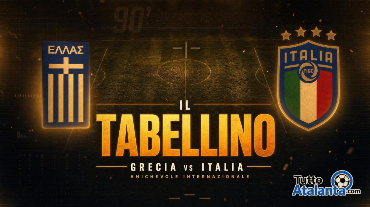 Amichevole / Grecia-Italia 0-1, il tabellino