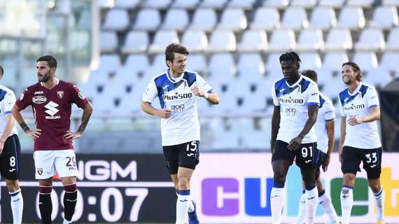 Serie A, la classifica aggiornata: Atalanta nel gruppone in vetta, il Torino è a zero su due