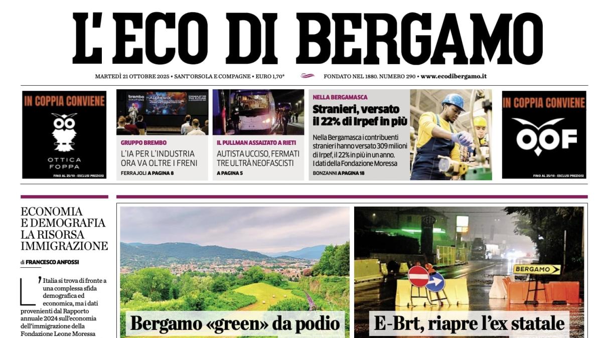 PRIMA PAGINA - L’Eco di Bergamo: "Scalvini sfortunato ma ancora ko, stop di 3 settimane"