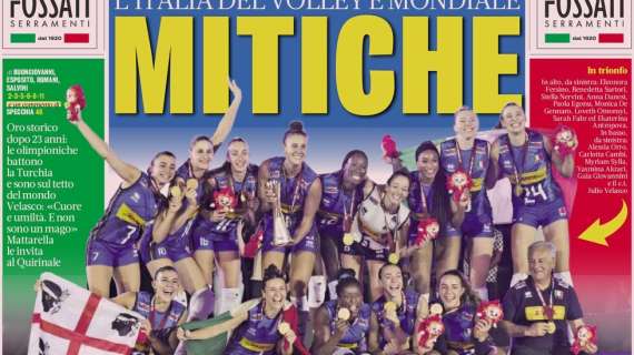 Italia da leggenda: dopo 23 anni le azzurre tornano campionesse del mondo
