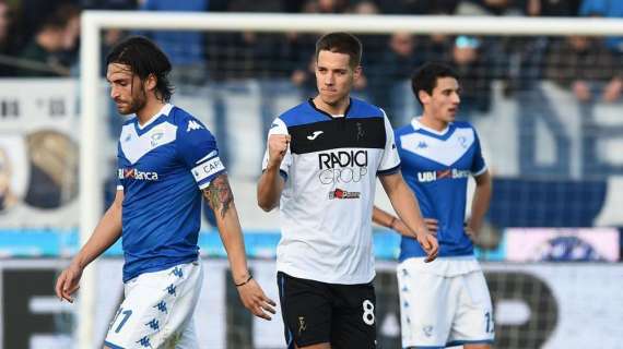 Pasalic la sblocca su assist di Castagne. Brescia-Atalanta 0-1 al 26'