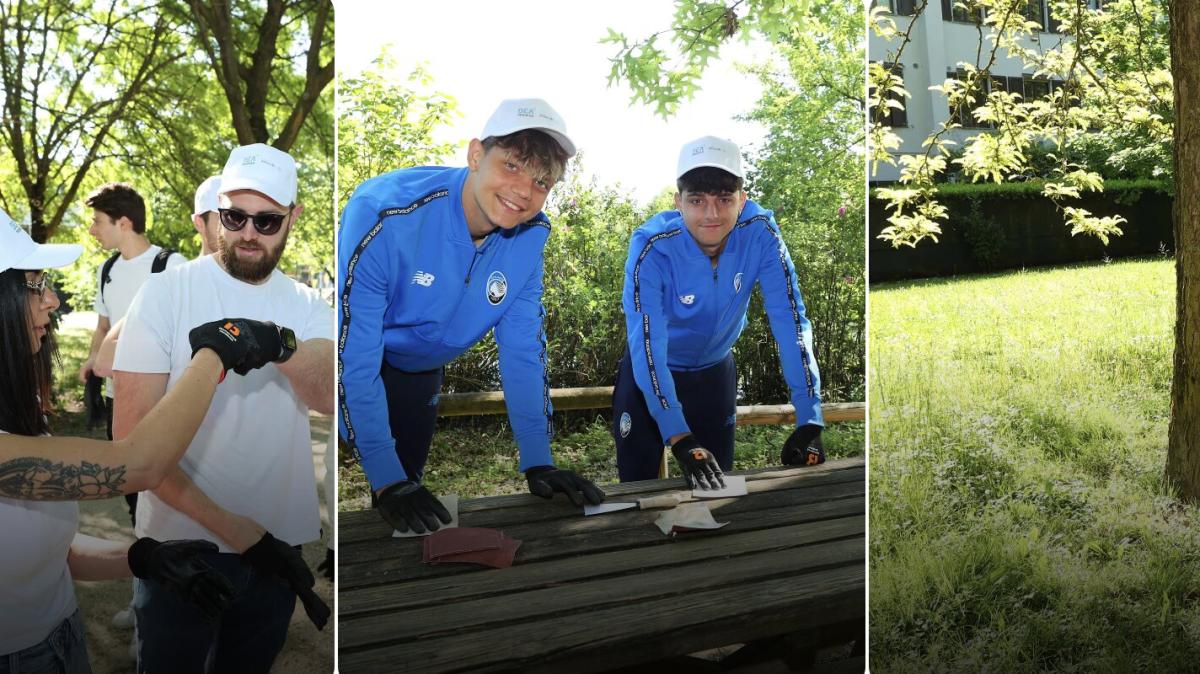 La Dea si tinge di verde: Atalanta e Allianz Trade rigenerano il Parco della Trucca a tempo di record
