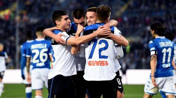 Serie A, la classifica aggiornata: l'Atalanta aggancia Cagliari e Roma