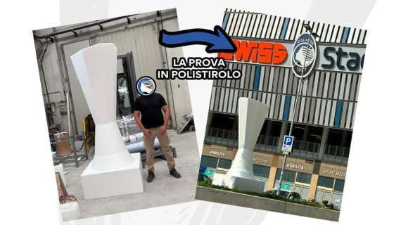 Atalanta, il 17 ottobre l’inaugurazione della statua dell’Europa League