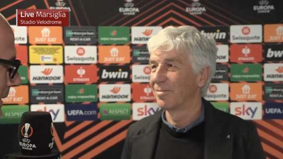 VIDEO, Gasperini a Sky: "Che orgoglio. Mi aspetto il miglior Marsiglia"