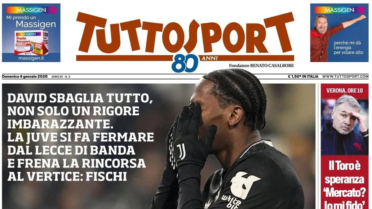 PRIMA PAGINA - Tuttosport: "Un colpo da Dea fa male a Gasp Ma che veleni!"