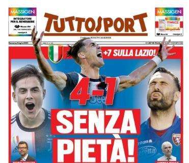 L'apertura di Tuttosport sulla Juventus: "4-1, senza pietà!"