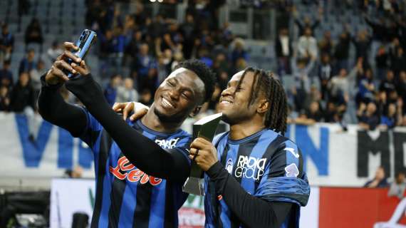 Atalanta-Roma, Lookman premiato MVP della serata Champions