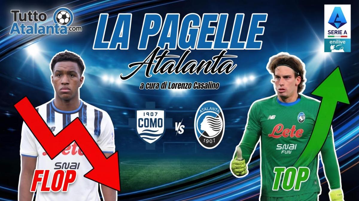 Atalanta, le pagelle: Carnesecchi para l'impossibile, Ahanor perde la testa. Bernasconi instancabile