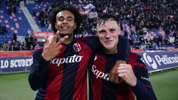 Il Bologna rimonta la Lazio all'Olimpico, 2-1 e il sogno rossoblù continua