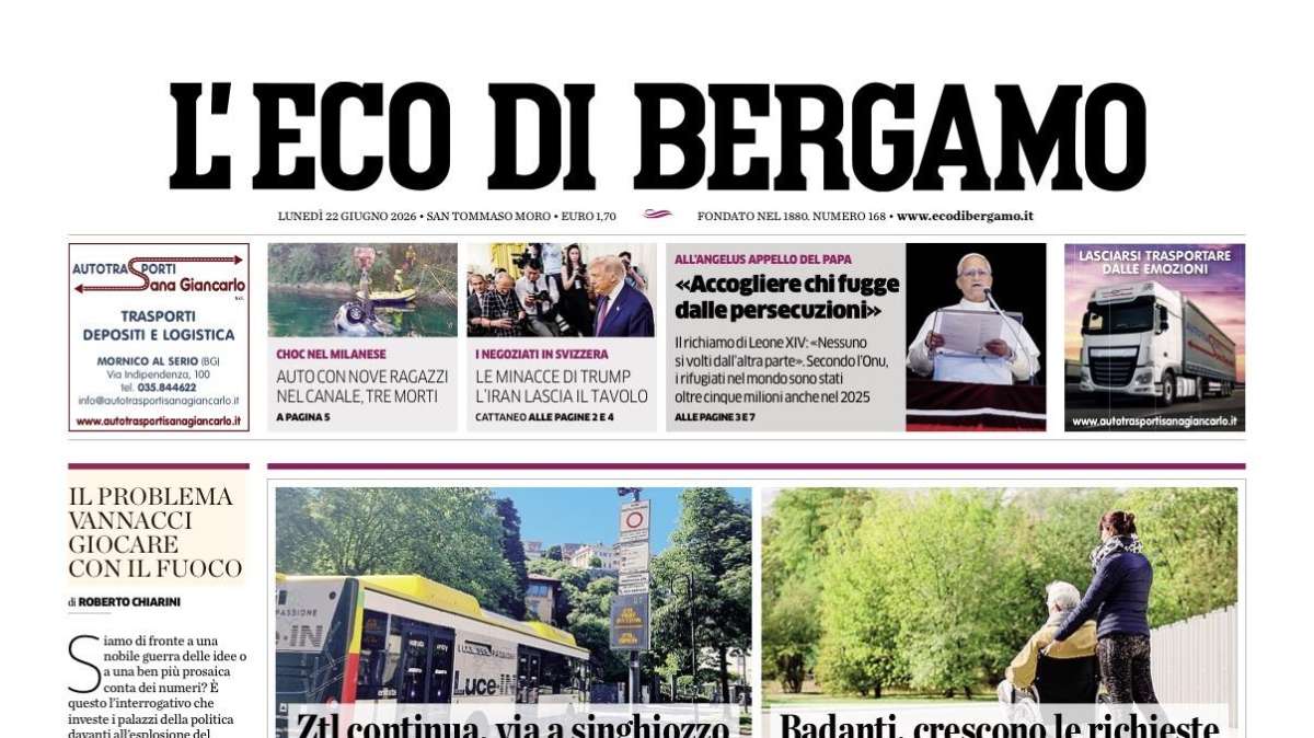 PRIMA PAGINA – L'Eco di Bergamo: "Atalanta, nel mirino l'esterno Savona Fisico e duttilità"