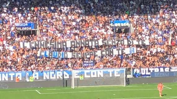 Curva Nord Atalanta saluta il Bocia: "L'ennesima annata senza di te, sempre con te"