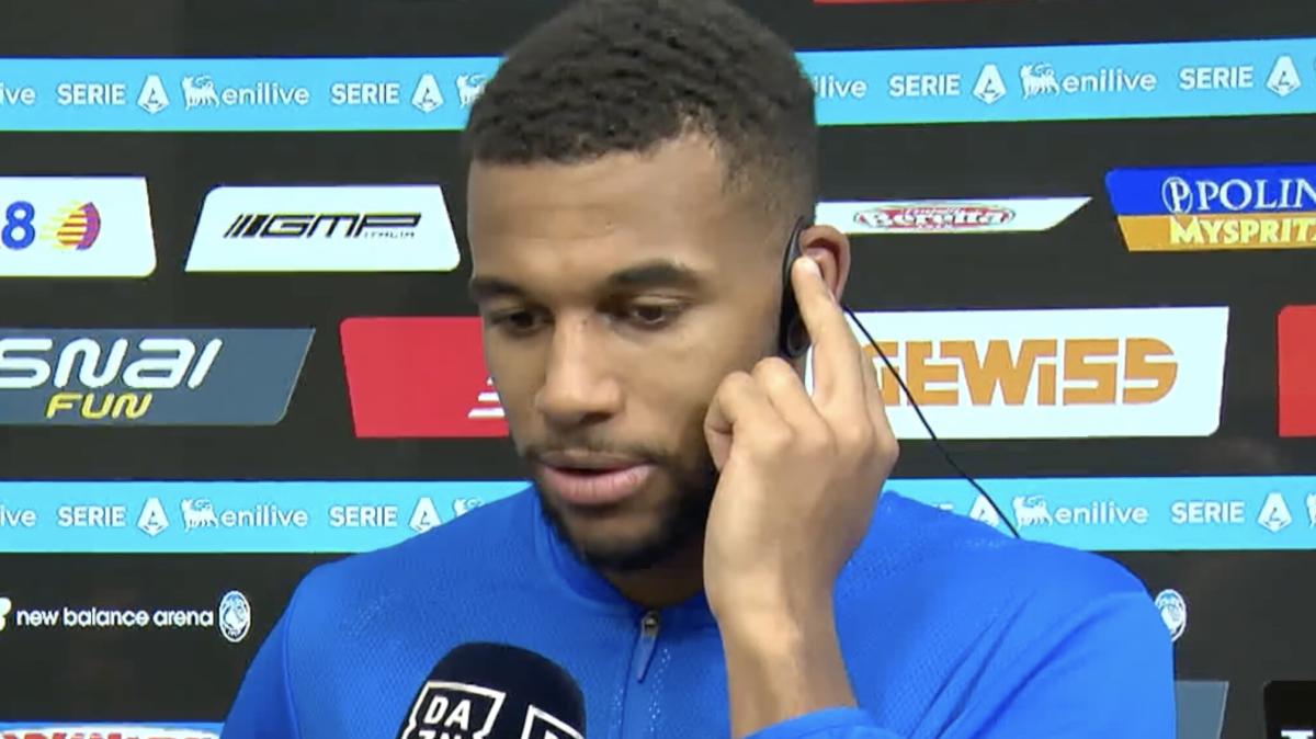 Hien a DAZN: "Il contatto con Hojlund? Secondo me è fallo"