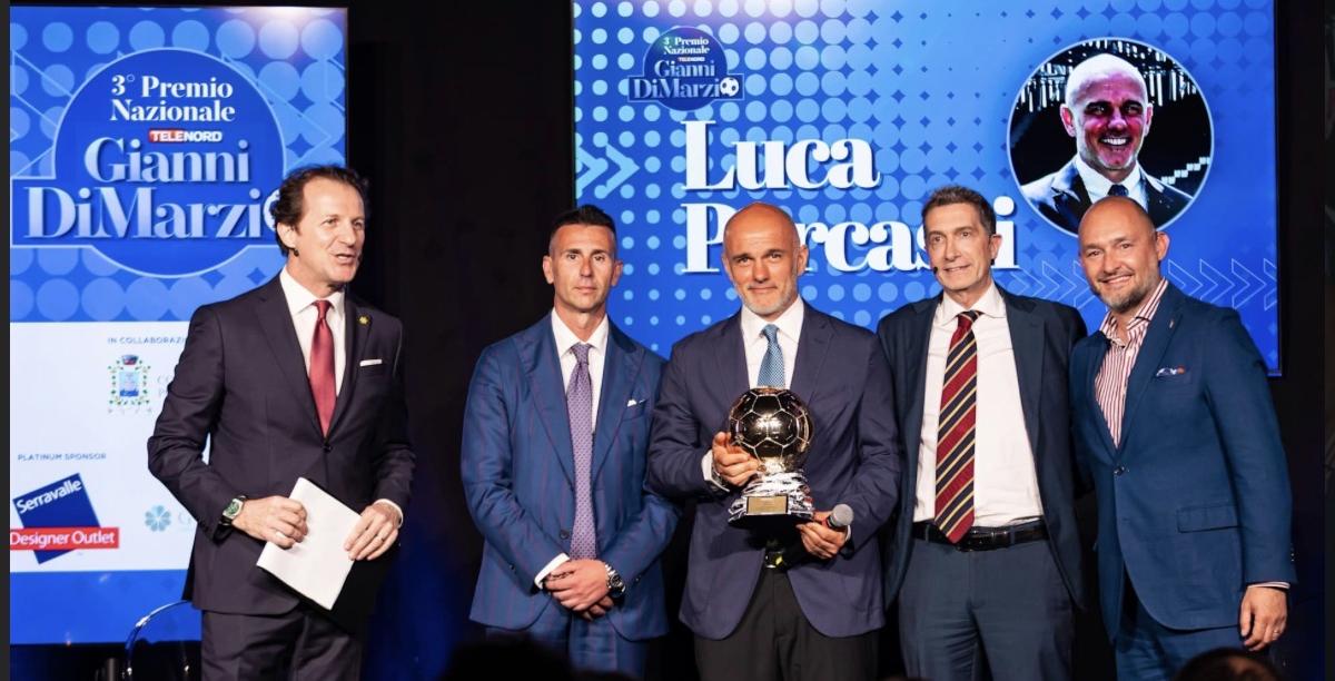 Il gotha del calcio incorona Percassi: a Portofino gli viene assegnato l'ambito Premio Di Marzio
