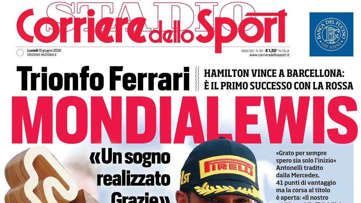 PRIMA PAGINA – Corriere dello Sport: "Mondialewis"