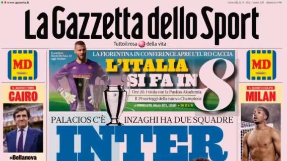 La Gazzetta dello Sport apre sul mercato nerazzurro: "Inter, fame Champions"