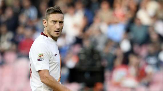 Roma, Totti: "Non era facile contro l'Atalanta"